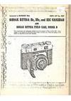 Kodak Retina 3 c manual. Camera Instructions.